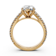  diamond Ring 18k Gold Yellow