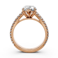  diamond Ring 14k Rose Gold