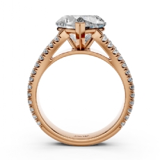  diamond Ring 14k Rose Gold