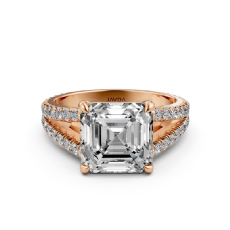  diamond Ring 14k Rose Gold