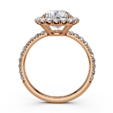  diamond Ring 14k Rose Gold