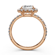  diamond Ring 14k Rose Gold