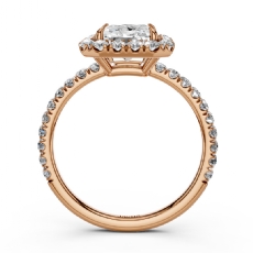  diamond Ring 14k Rose Gold