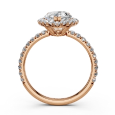  diamond Ring 14k Rose Gold