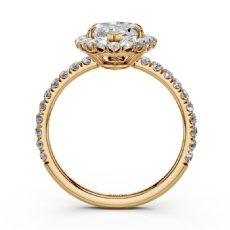  diamond Ring 18k Gold Yellow