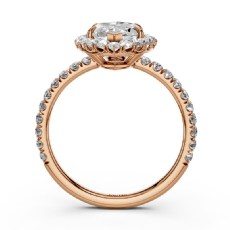  diamond Ring 14k Rose Gold