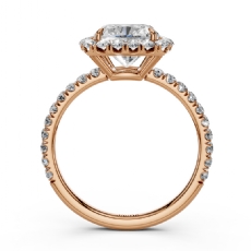  diamond Ring 14k Rose Gold