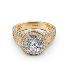  diamond Ring 14k Gold Yellow