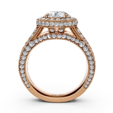  diamond Ring 18k Rose Gold