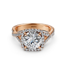  diamond Ring 14k Rose Gold