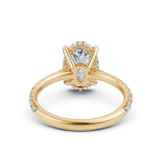  diamond Ring 14k Gold Yellow