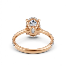  diamond Ring 18k Rose Gold