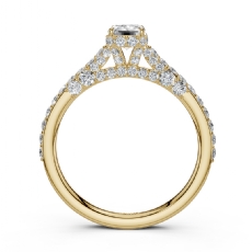  diamond Ring 14k Gold Yellow