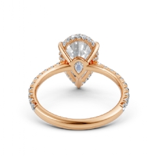  diamond Ring 18k Rose Gold