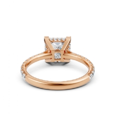  diamond Ring 18k Rose Gold