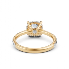  diamond Ring 18k Gold Yellow