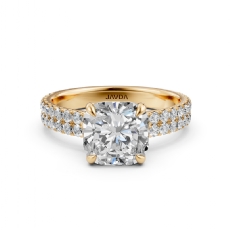  diamond Ring 18k Gold Yellow