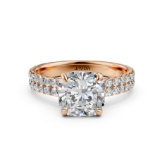  diamond Ring 14k Rose Gold