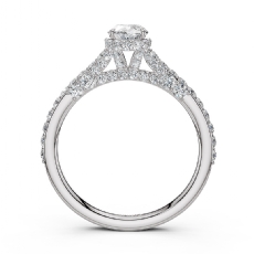  diamond Ring Platinum 950