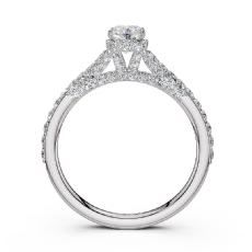  diamond Ring Platinum 950