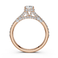  diamond Ring 14k Rose Gold