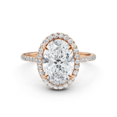  diamond  18k Rose Gold