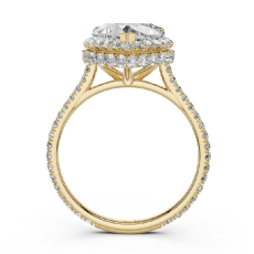  diamond Ring 14k Gold Yellow