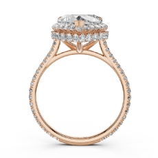  diamond  18k Rose Gold