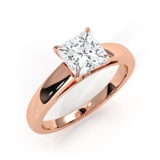  diamond Ring 14k Rose Gold