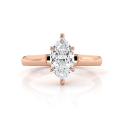  diamond  14k Rose Gold