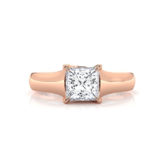  diamond Ring 14k Rose Gold