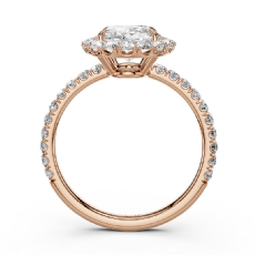  diamond Ring 14k Rose Gold