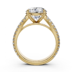  diamond Ring 18k Gold Yellow