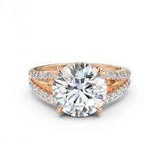  diamond Ring 14k Rose Gold