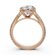  diamond Ring 14k Rose Gold