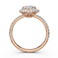  diamond Ring 18k Rose Gold