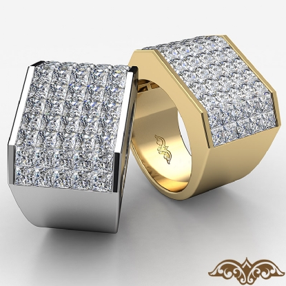 Princess cut diamond ring deals for men