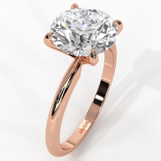  diamond Ring 18k Rose Gold