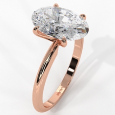  diamond Ring 18k Rose Gold