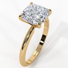  diamond Ring 18k Gold Yellow