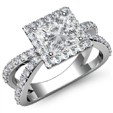  diamond Ring Platinum 950