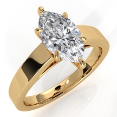  diamond Ring 18k Gold Yellow