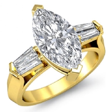  diamond Ring 14k Gold Yellow
