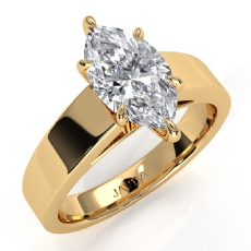  diamond Ring 18k Gold Yellow