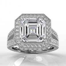  diamond Ring Platinum 950