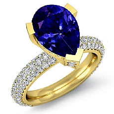  diamond Ring 18k Gold Yellow