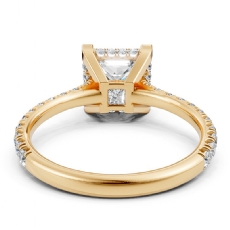  diamond Ring 18k Gold Yellow