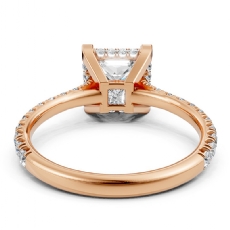  diamond Ring 18k Rose Gold