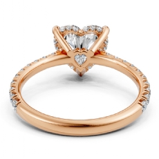  diamond Ring 14k Rose Gold