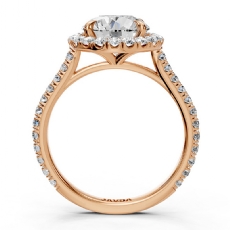  diamond Ring 14k Rose Gold